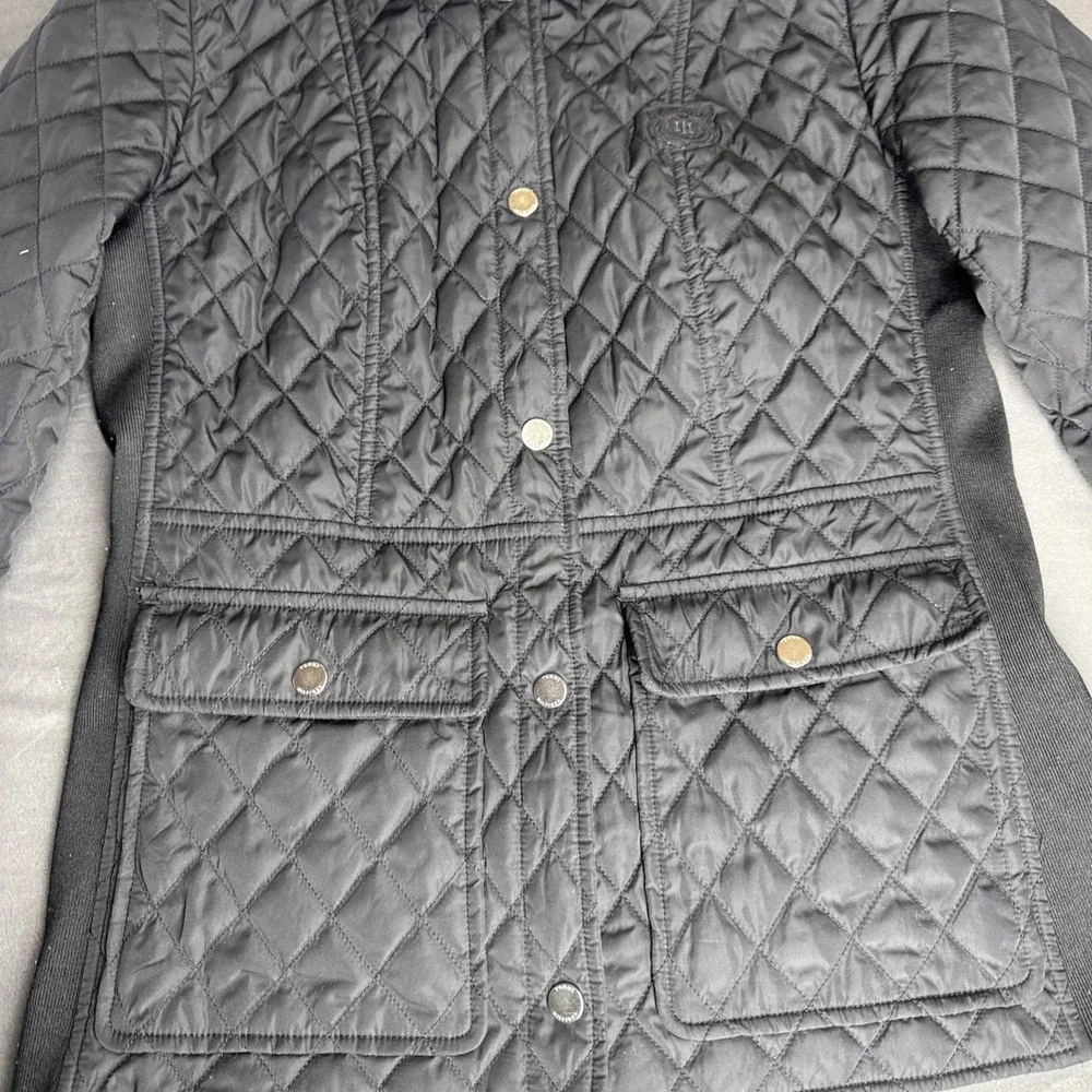 Tommy Hilfiger Ladies' Quilted Jacket - Black‎ XS